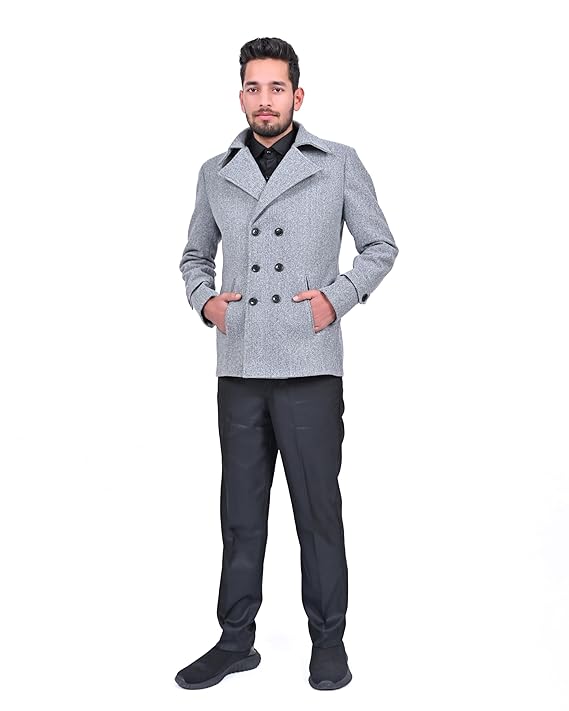 MbyM Monarch Grey for Men & Boys, Slim Fit Winter Wear