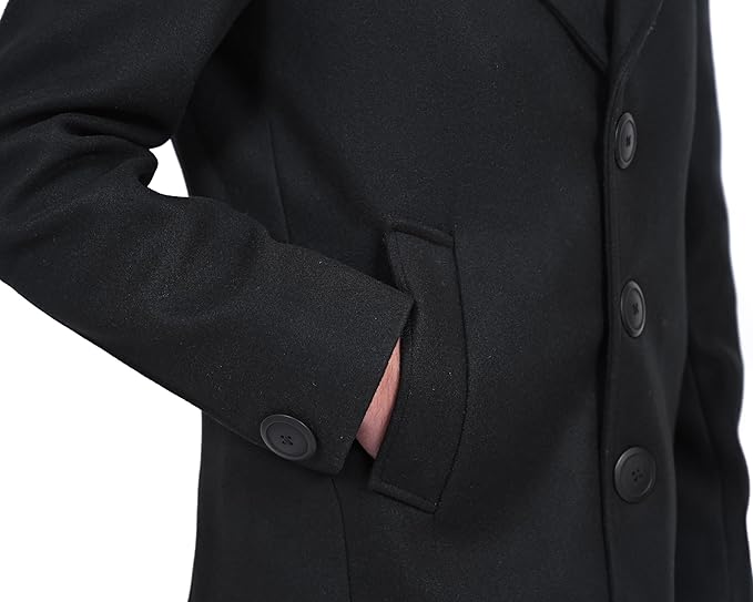 Eclipse Wool Over Coat for Men & Boys | Long Jacket, Stylish & Warm Outerwear