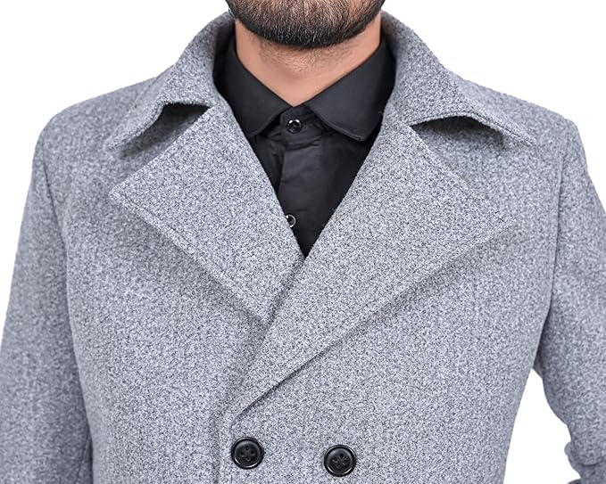 MbyM Monarch Grey for Men & Boys, Slim Fit Winter Wear