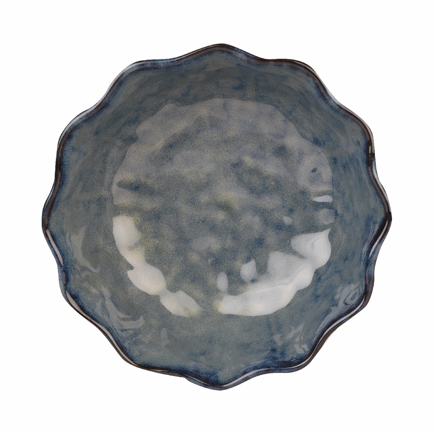 Azure Serving Bowl - L