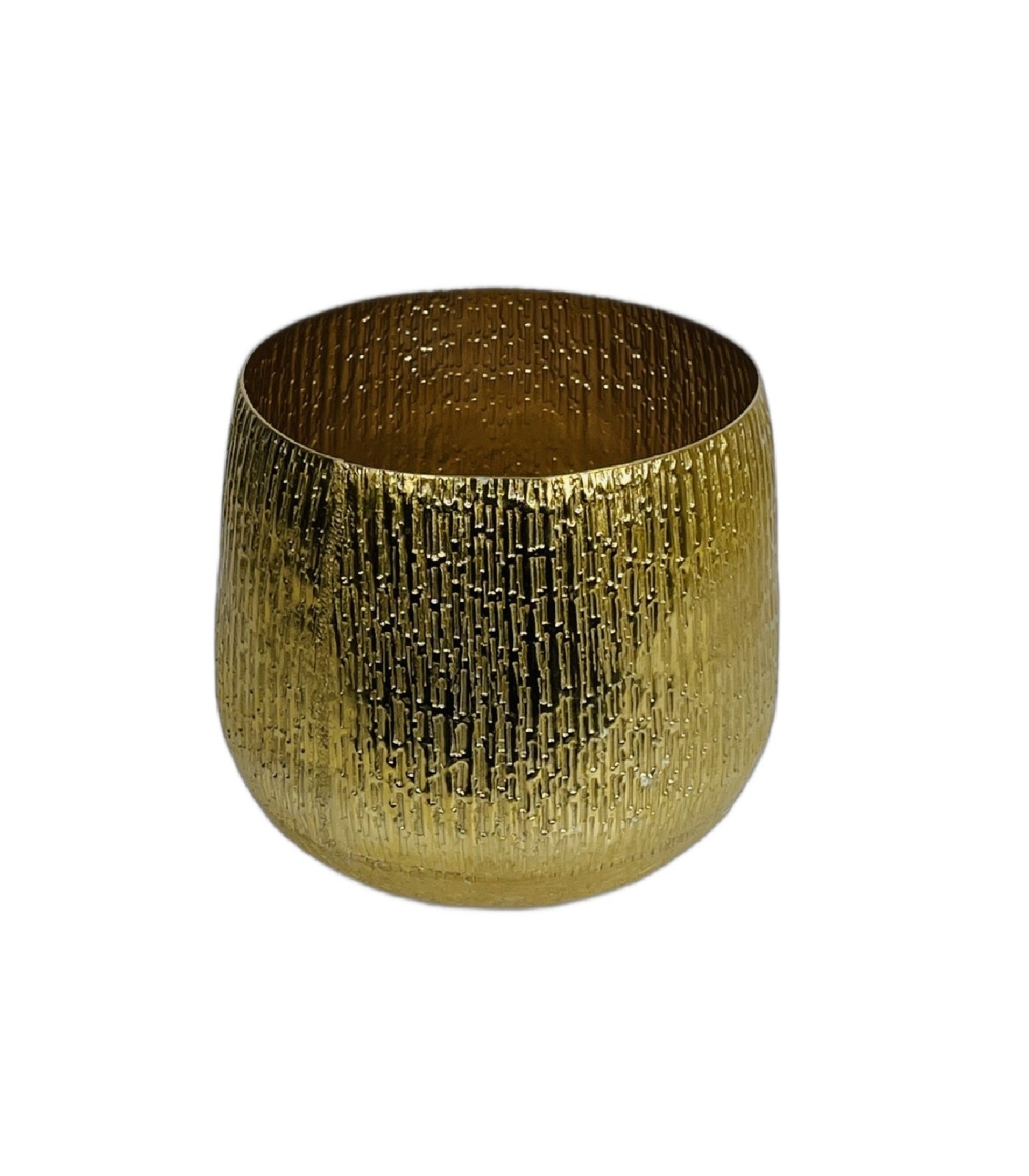 Ribbed Pebble Small Bronze