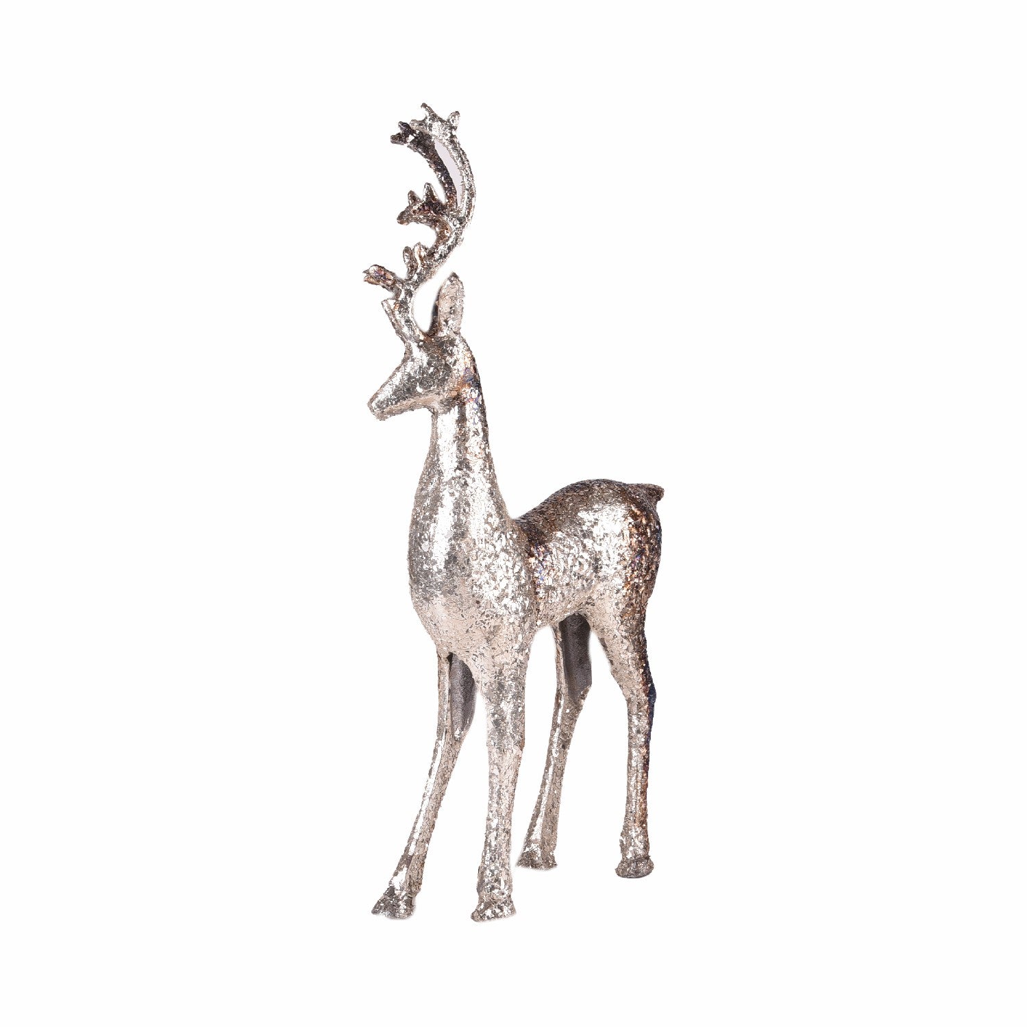 Crackle Effect Reindeer - L