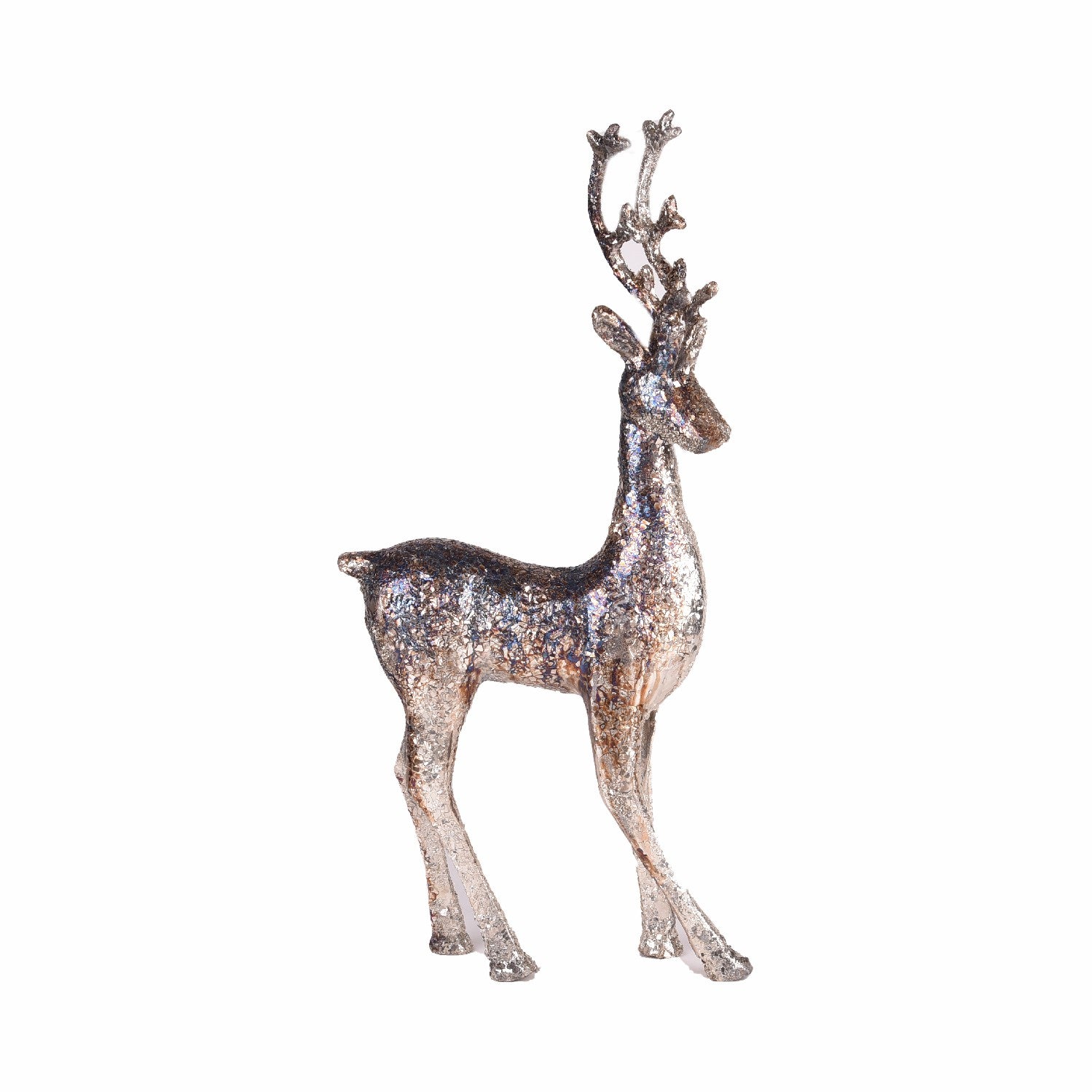 Crackle Effect Reindeer - L