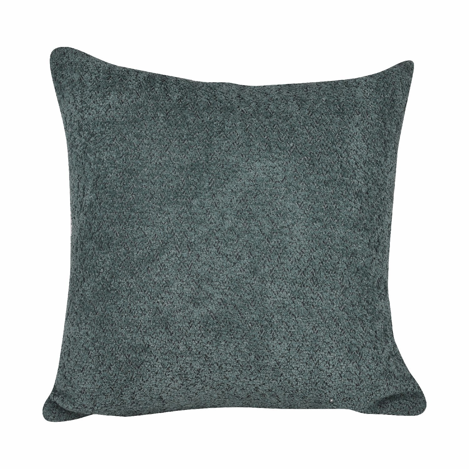 Forest Green Boucle Cushion