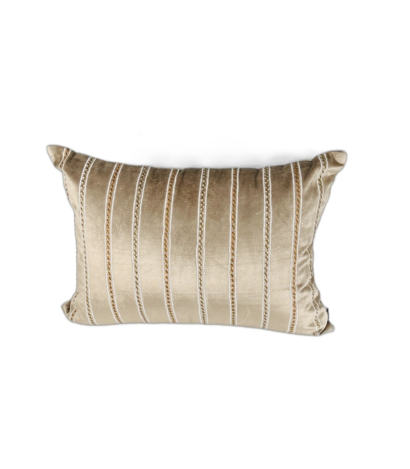 Velvet Tan Cushion - S