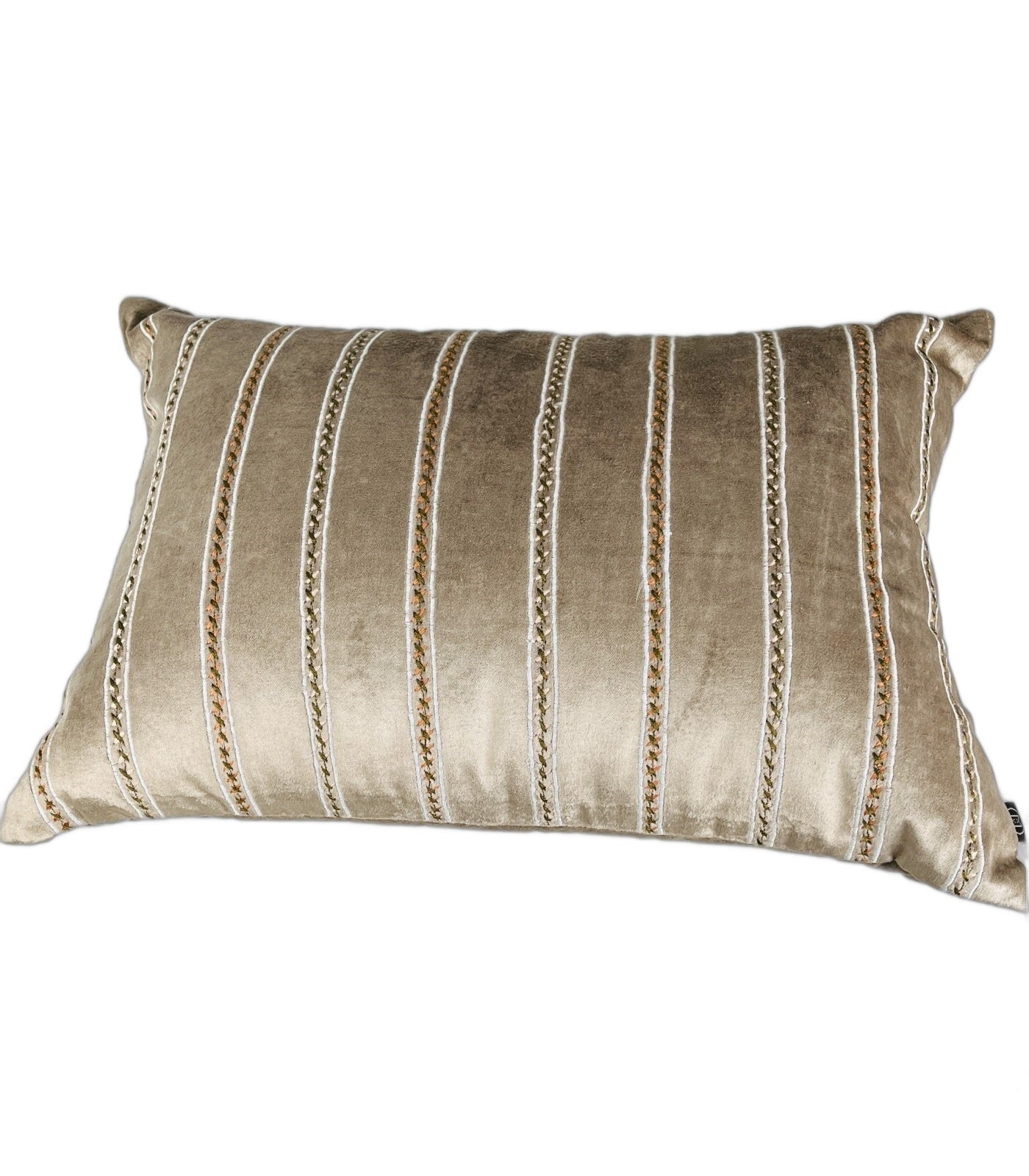 Velvet Tan Cushion - S