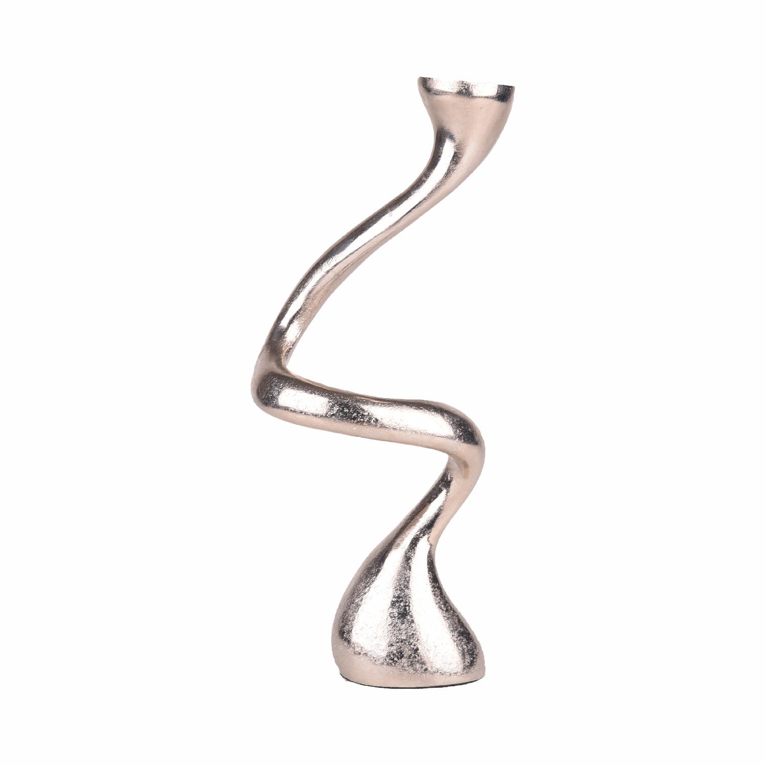 Swirl Taper Candle Holder - L