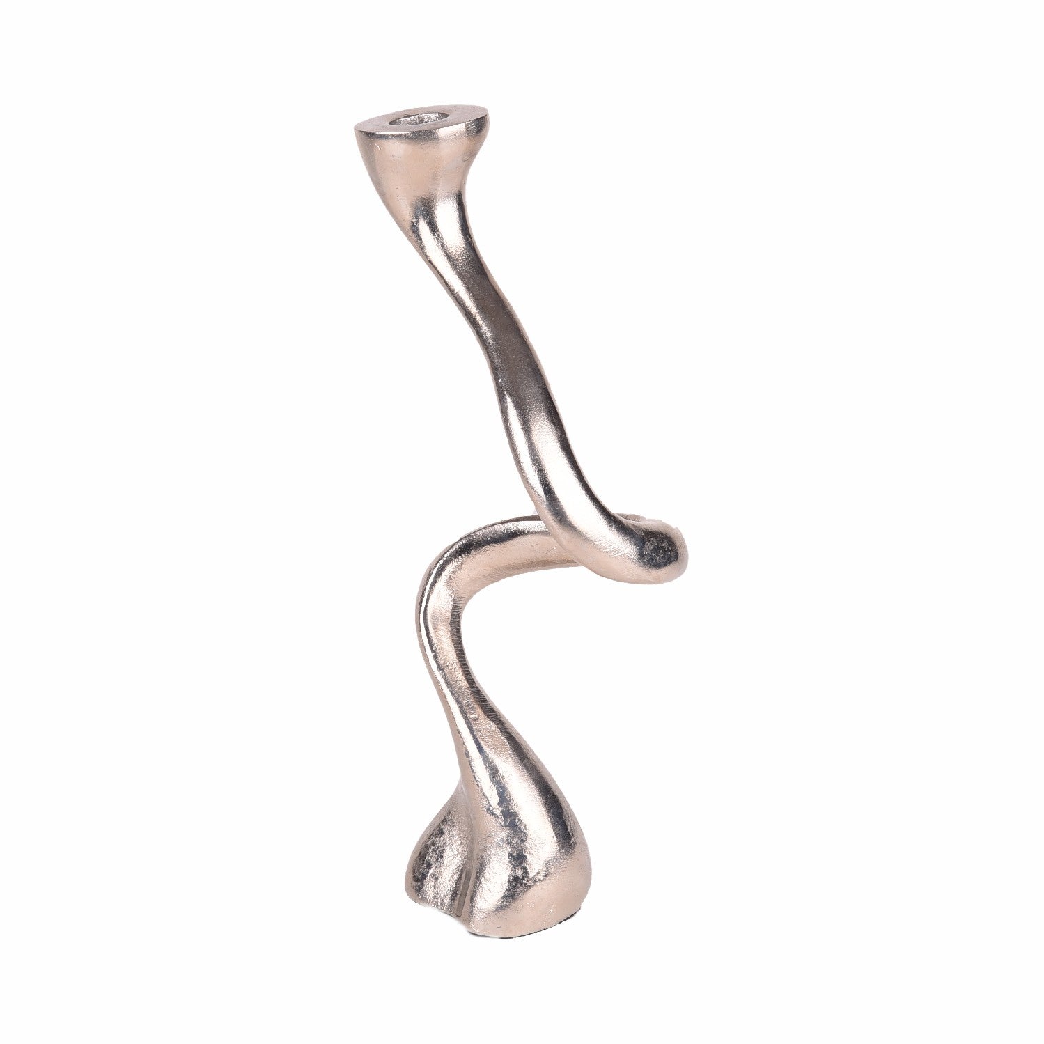 Swirl Taper Candle Holder - L