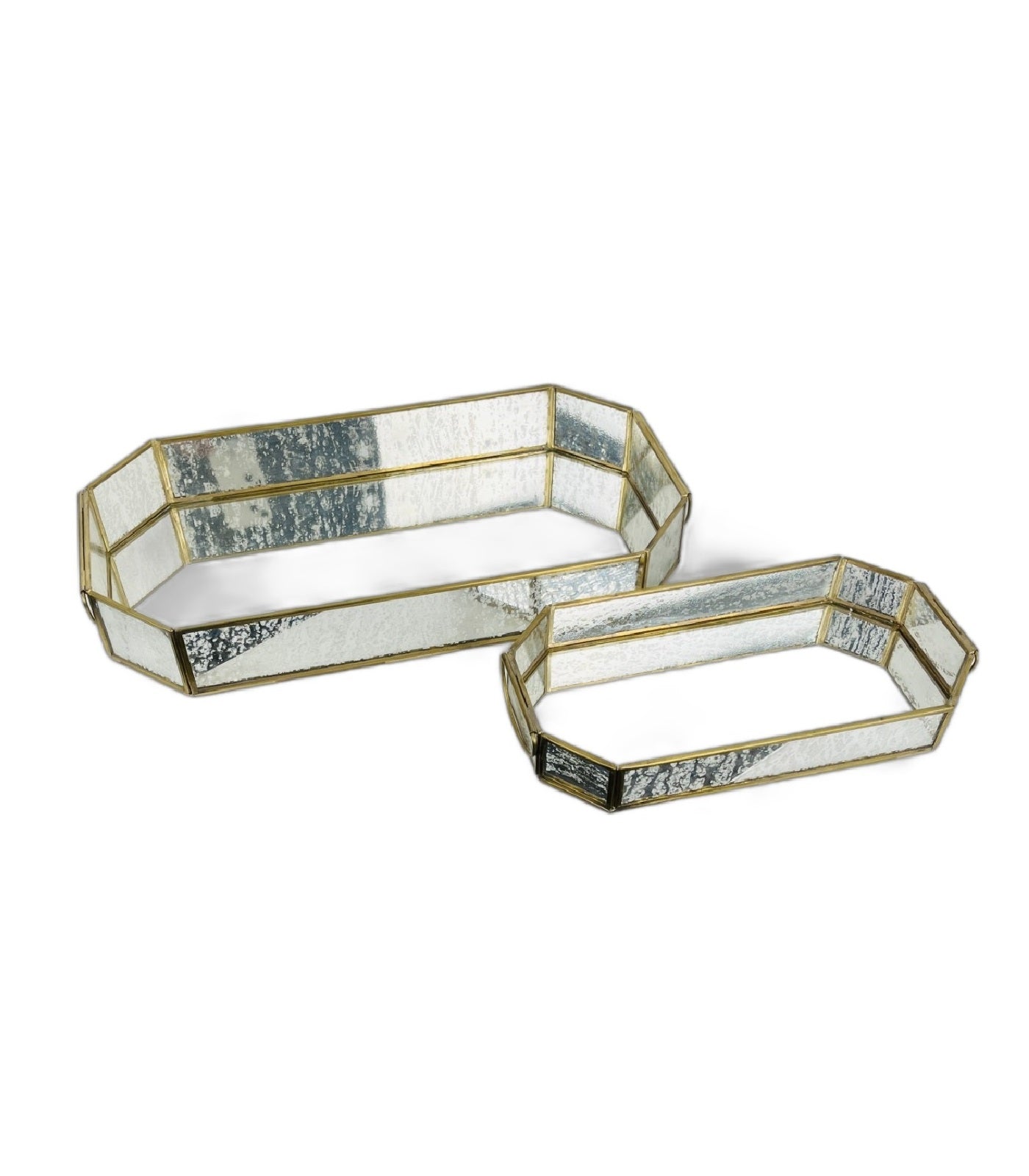 Glass And Brass Tray SO2