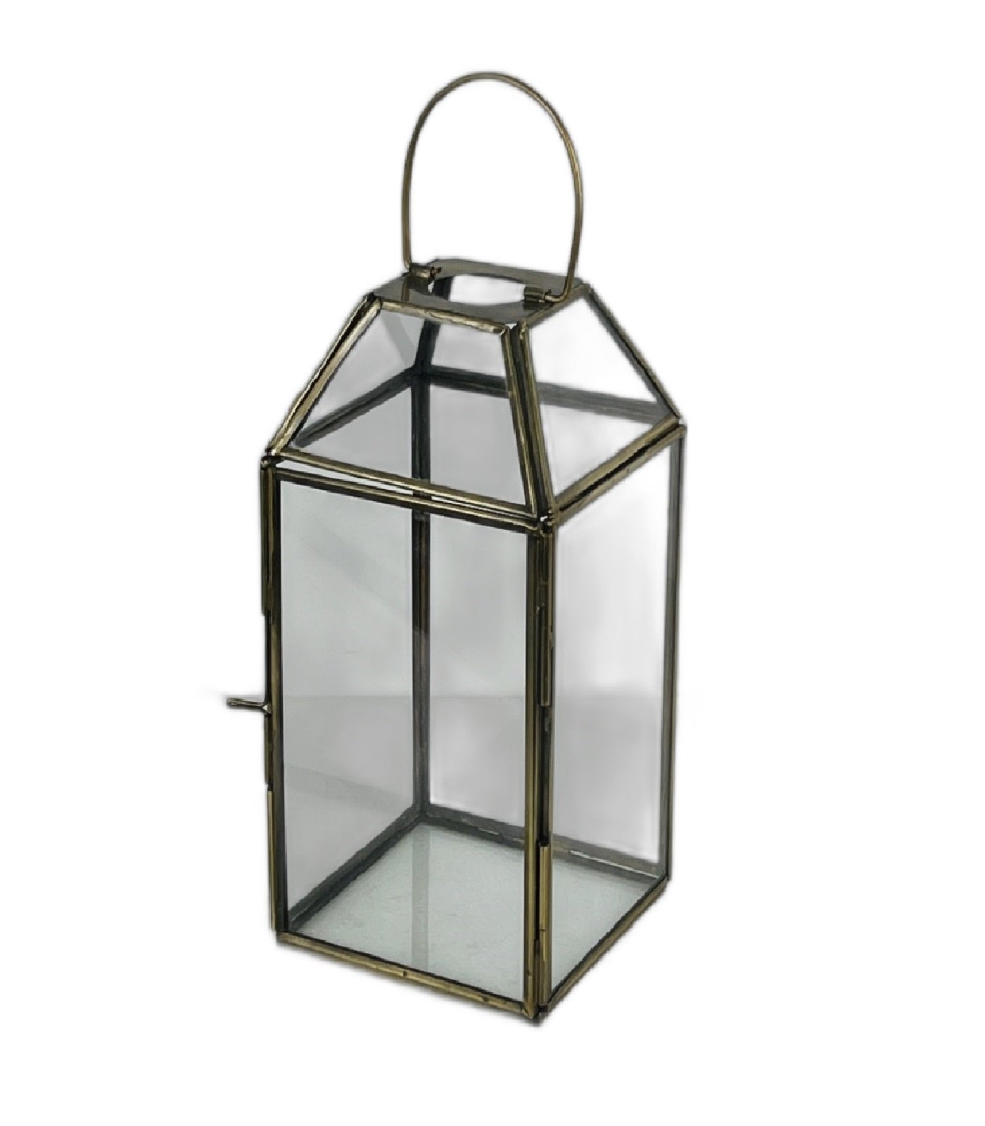 Brass Glass Lantern SO3