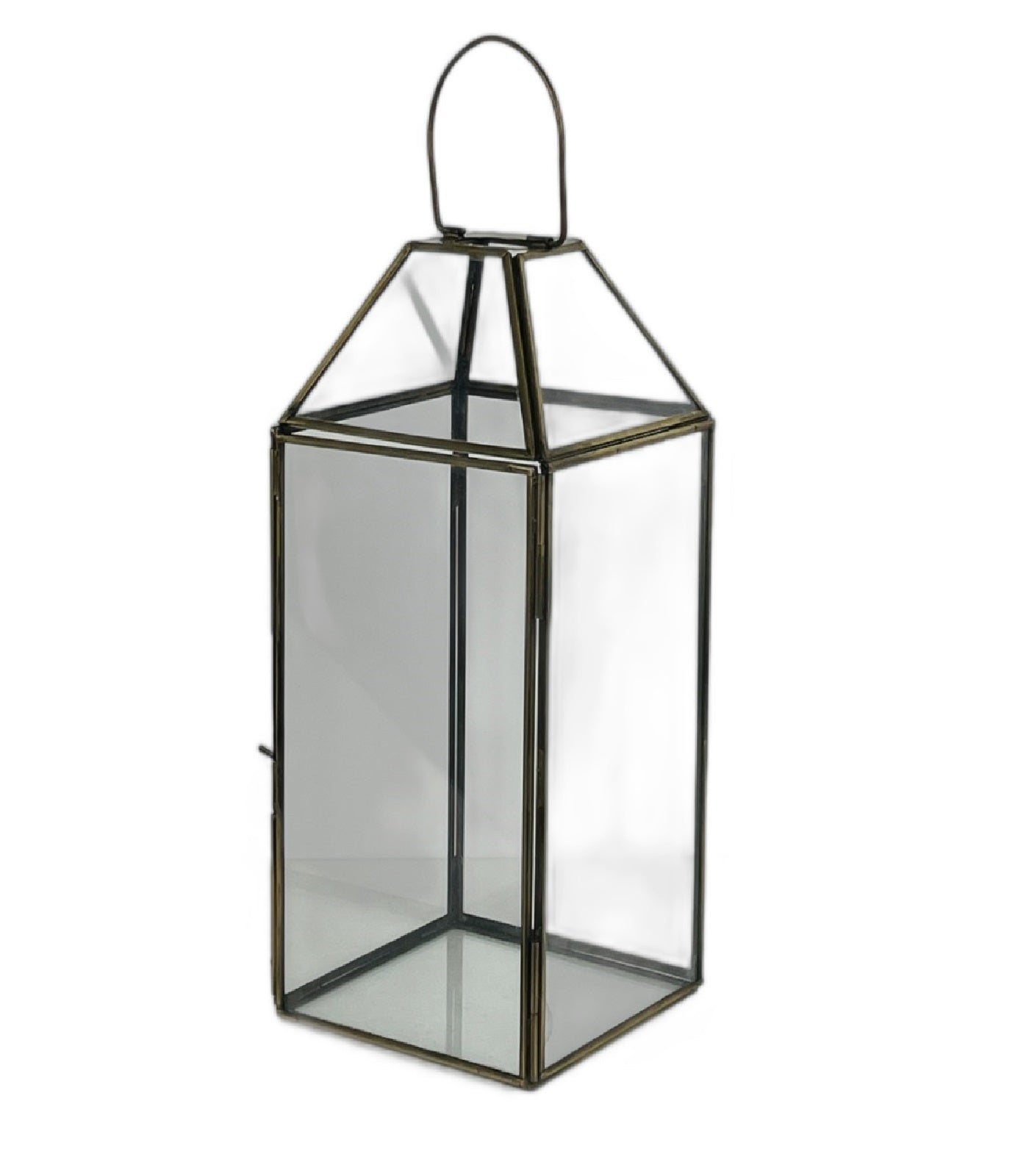 Brass Glass Lantern SO3