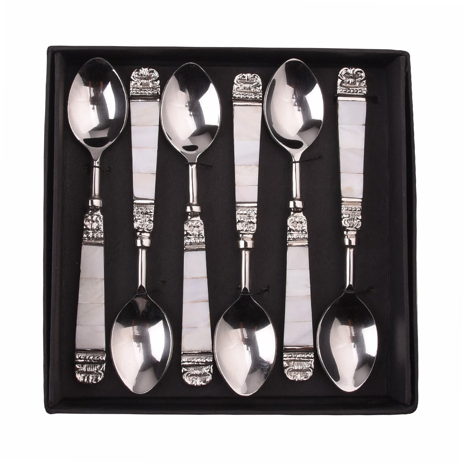 Mother Of Pearl Dessert Spoons SO6