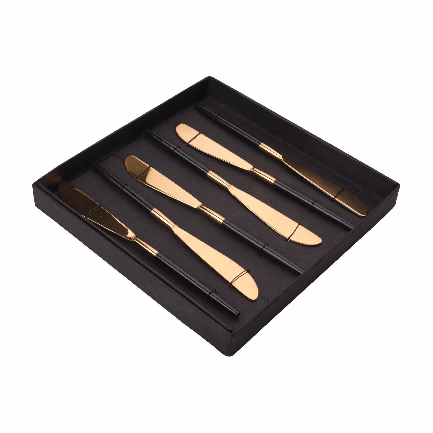 Black N Gold Table Knives SO6