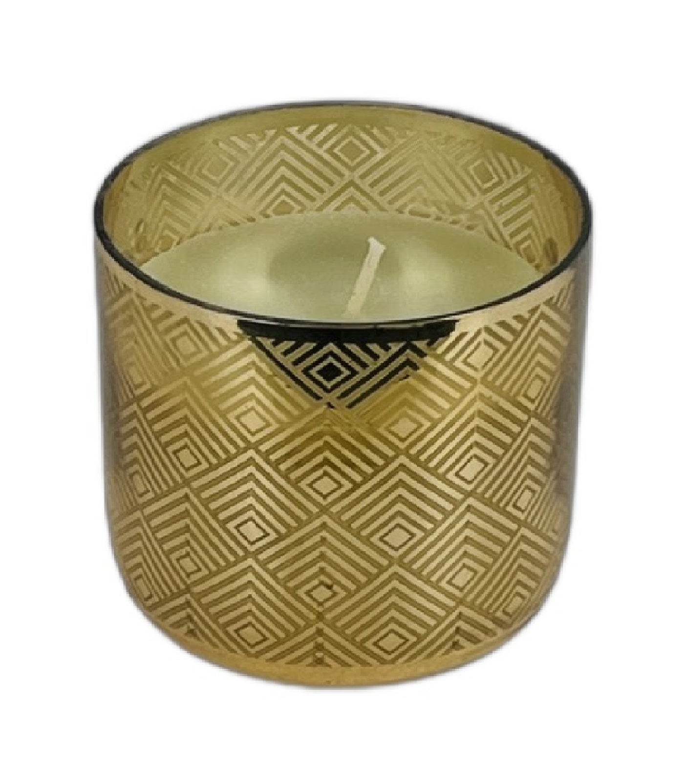 Laser Metallic Glass Candle