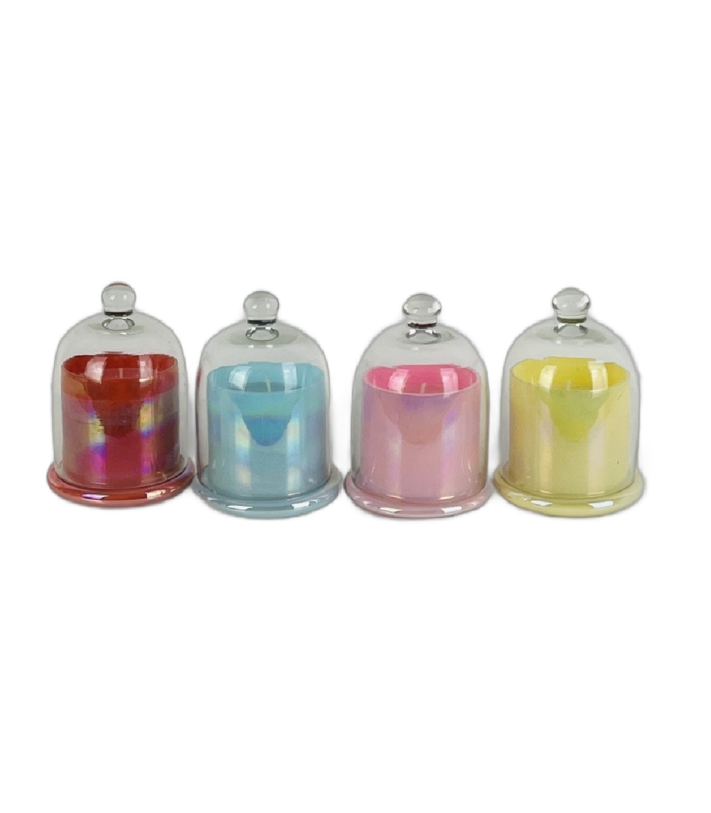 Glass Bell Candle - L