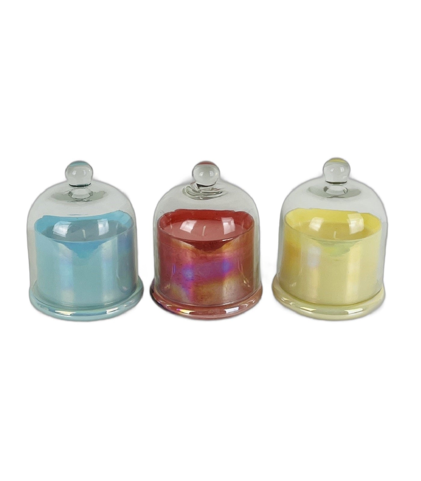 Glass Bell Candle - S