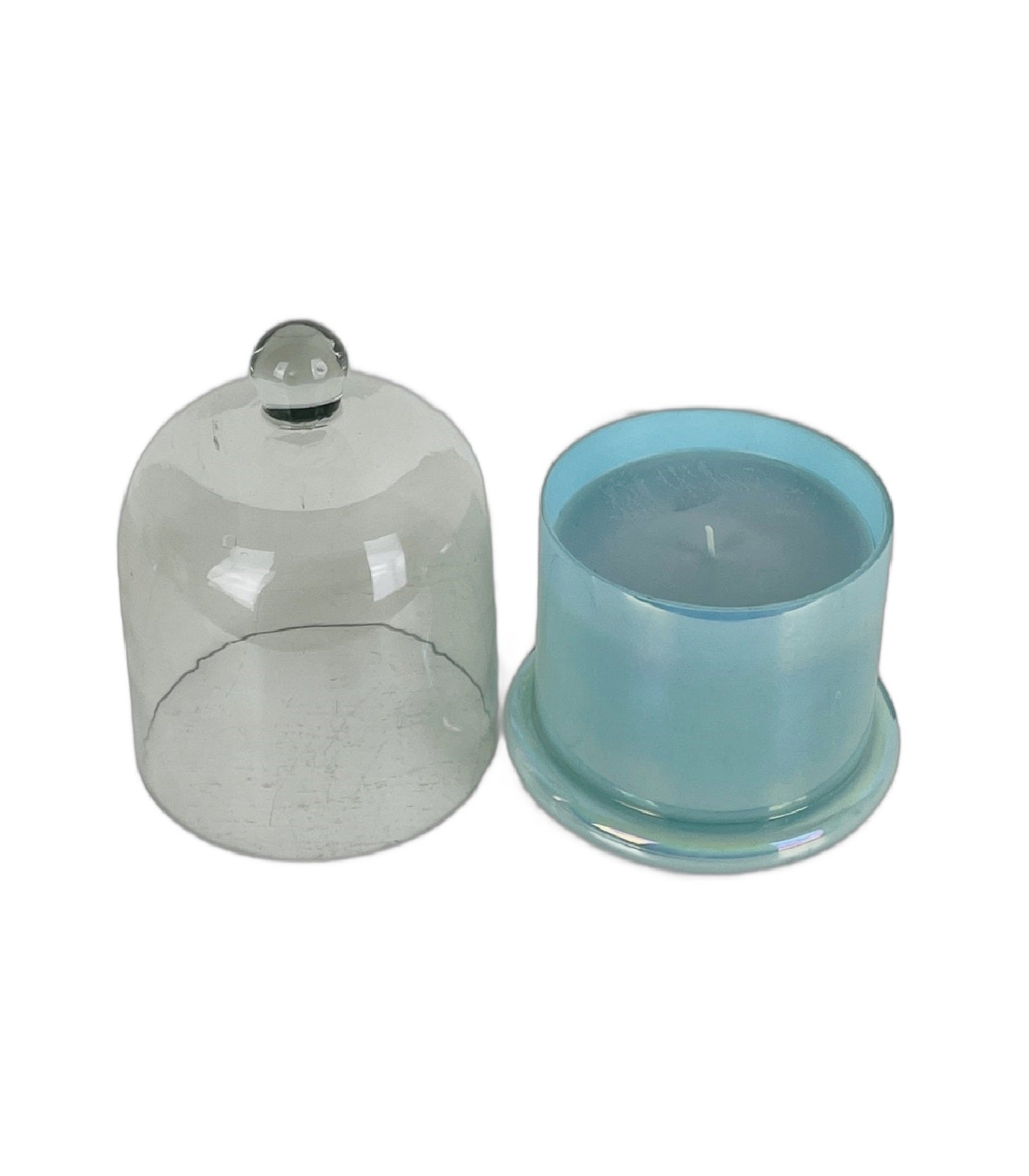 Glass Bell Candle - S