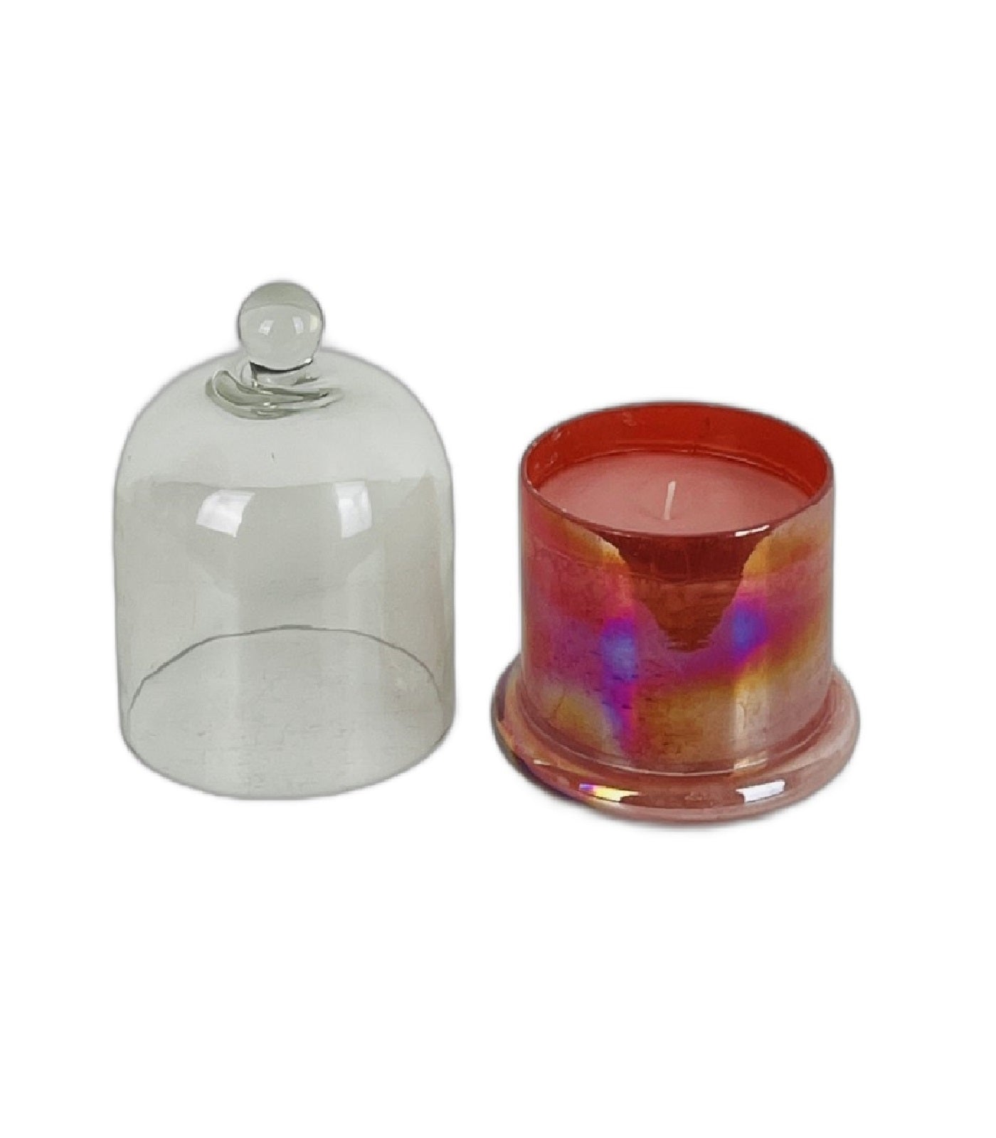 Glass Bell Candle - S