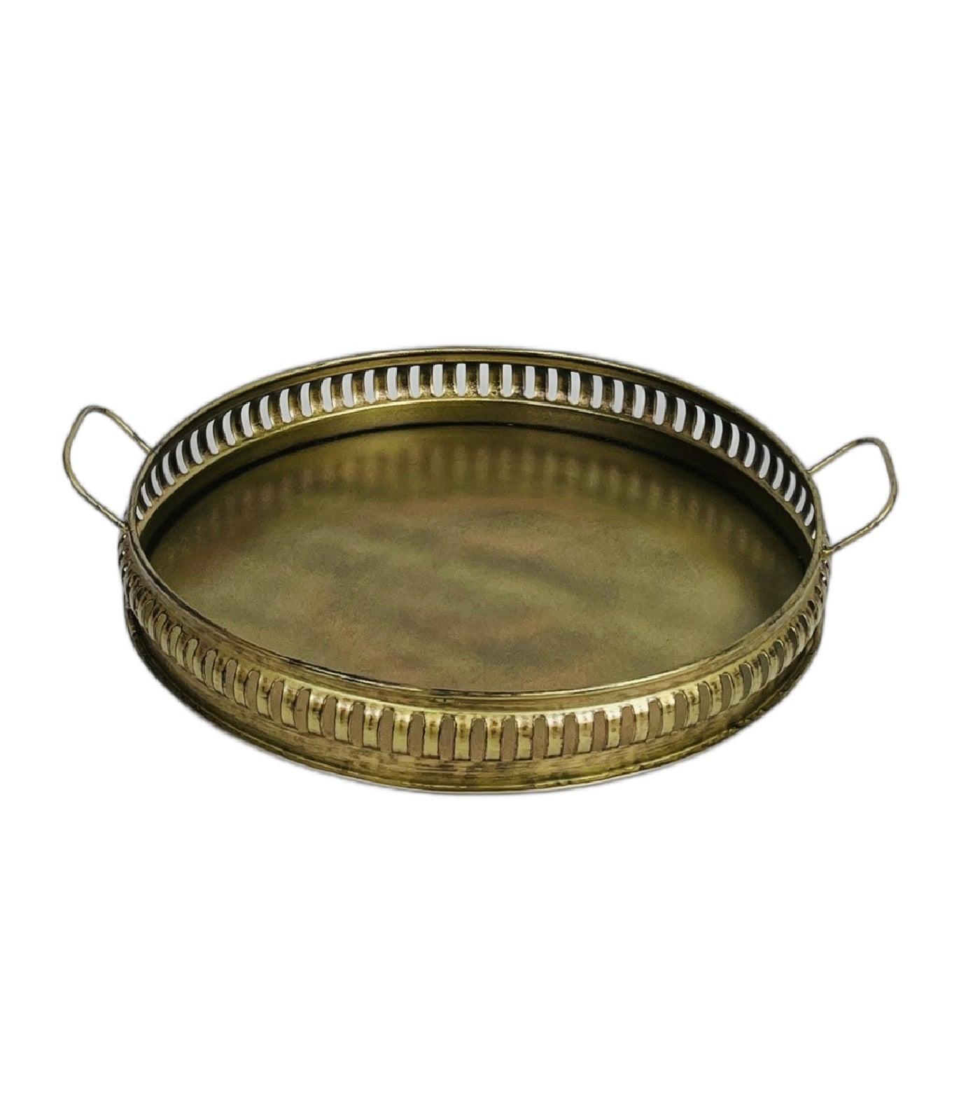 Iron Round Tray - L