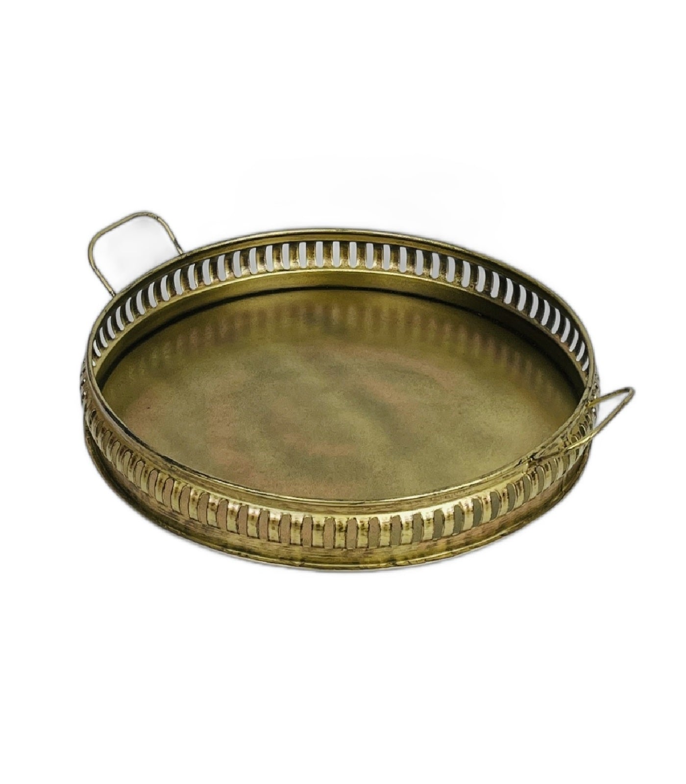 Iron Round Tray - L