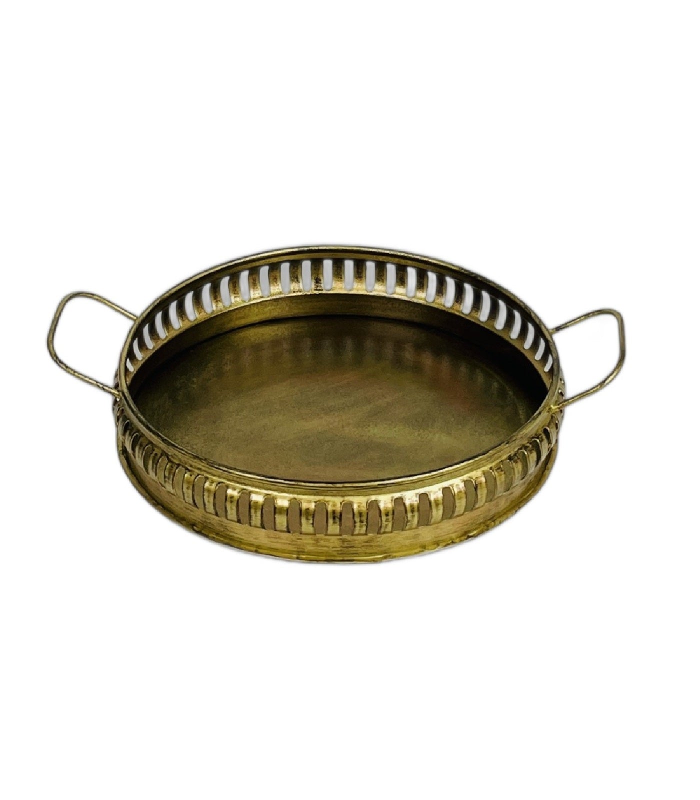 Iron Round Tray - S