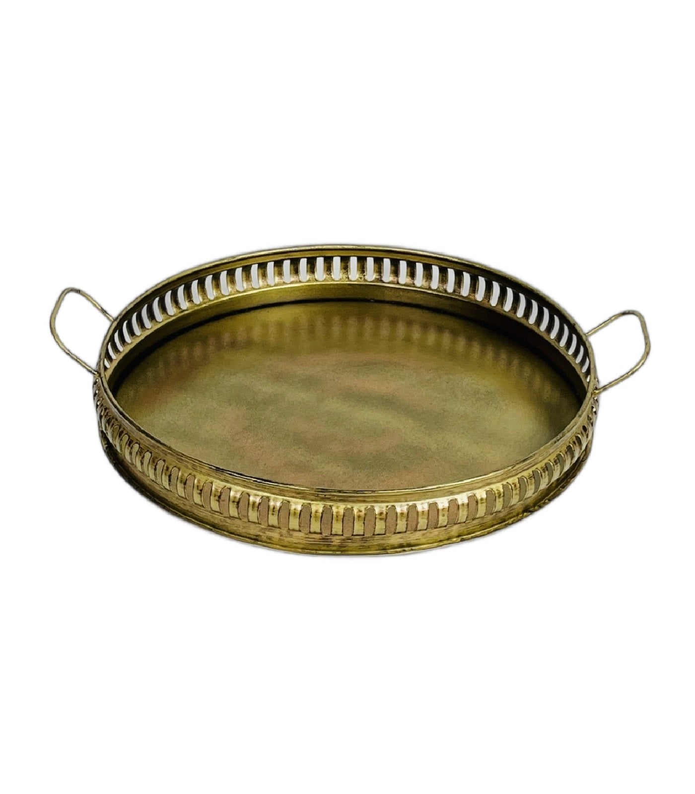 Iron Round Tray - S