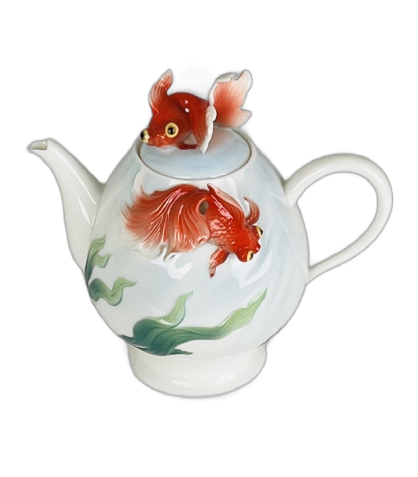 The Red Face Tea Pot