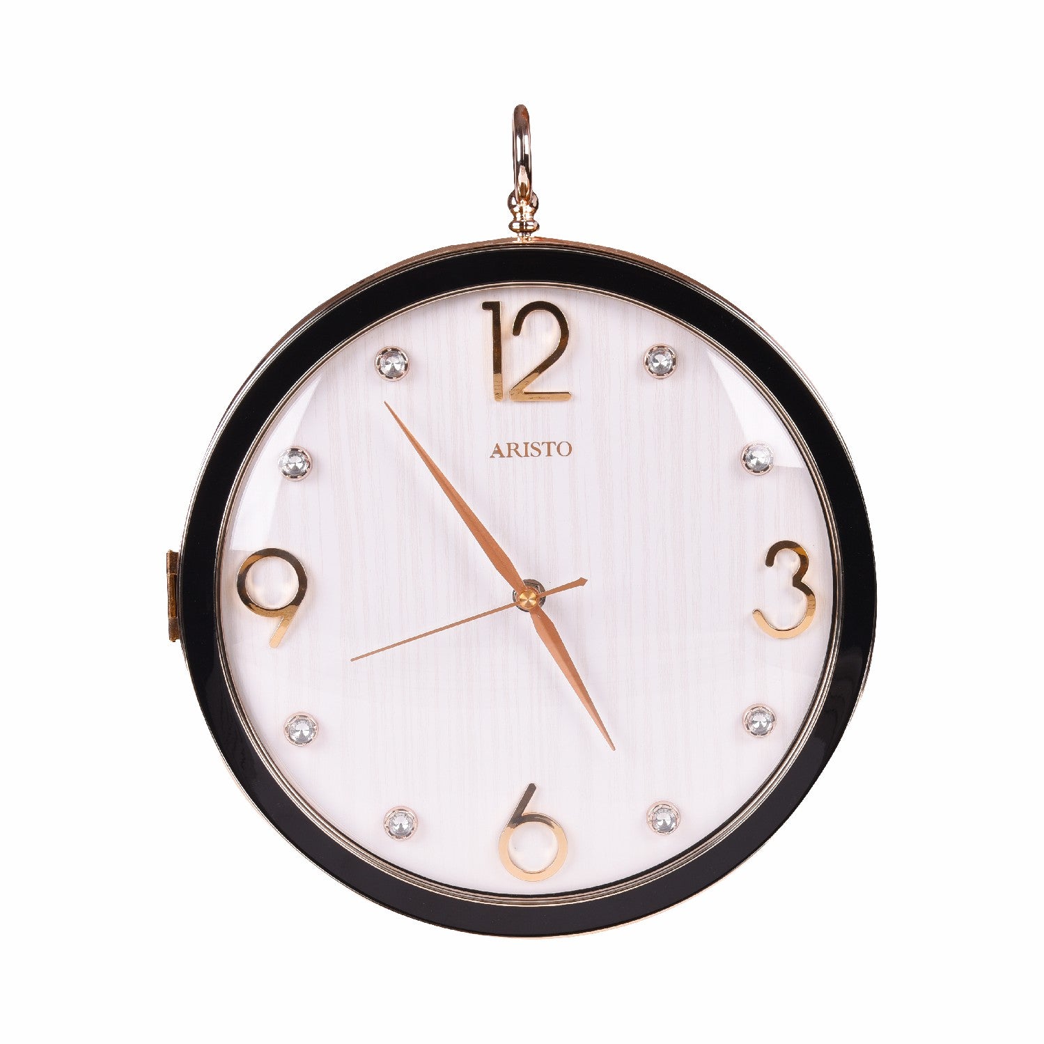 Minimalist Rose Gold Wall Clock