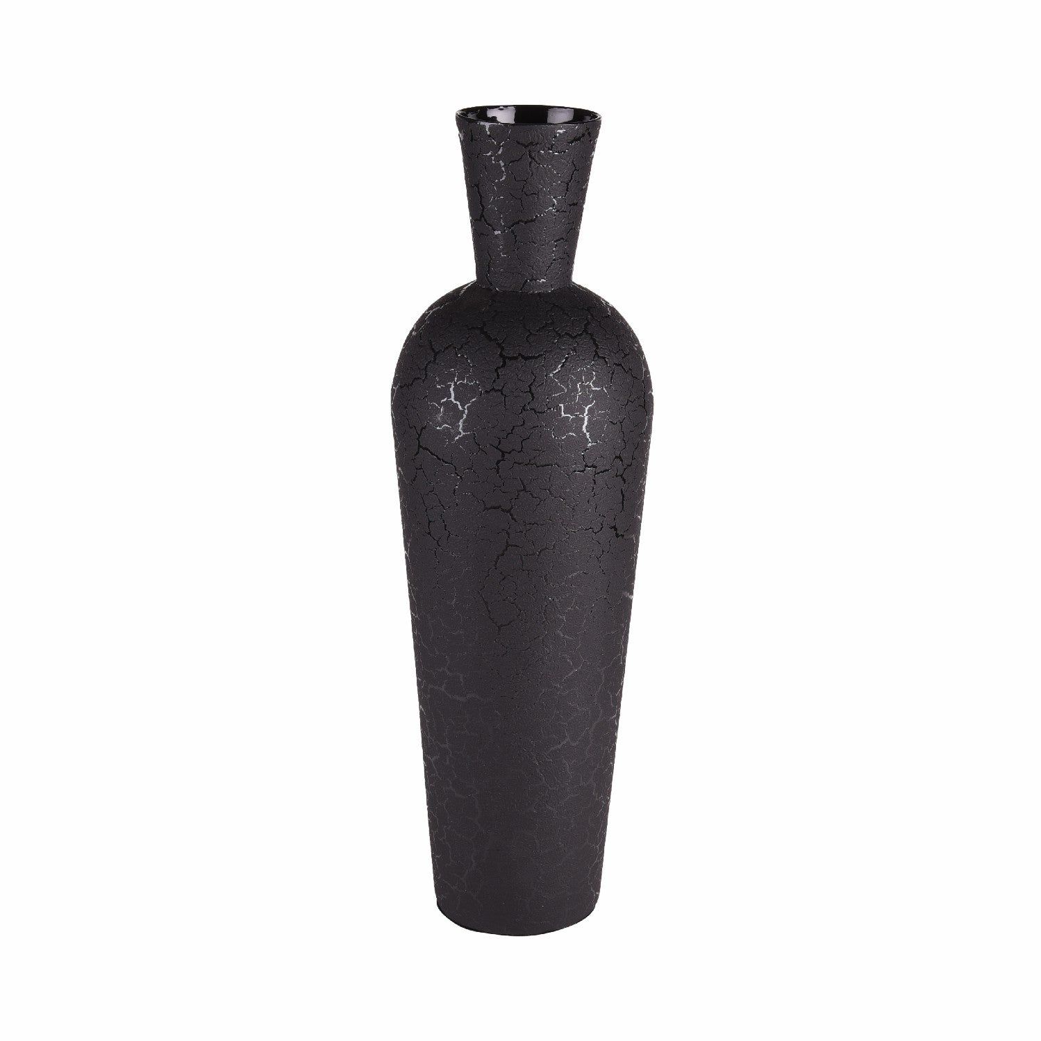 European Black Vase - L