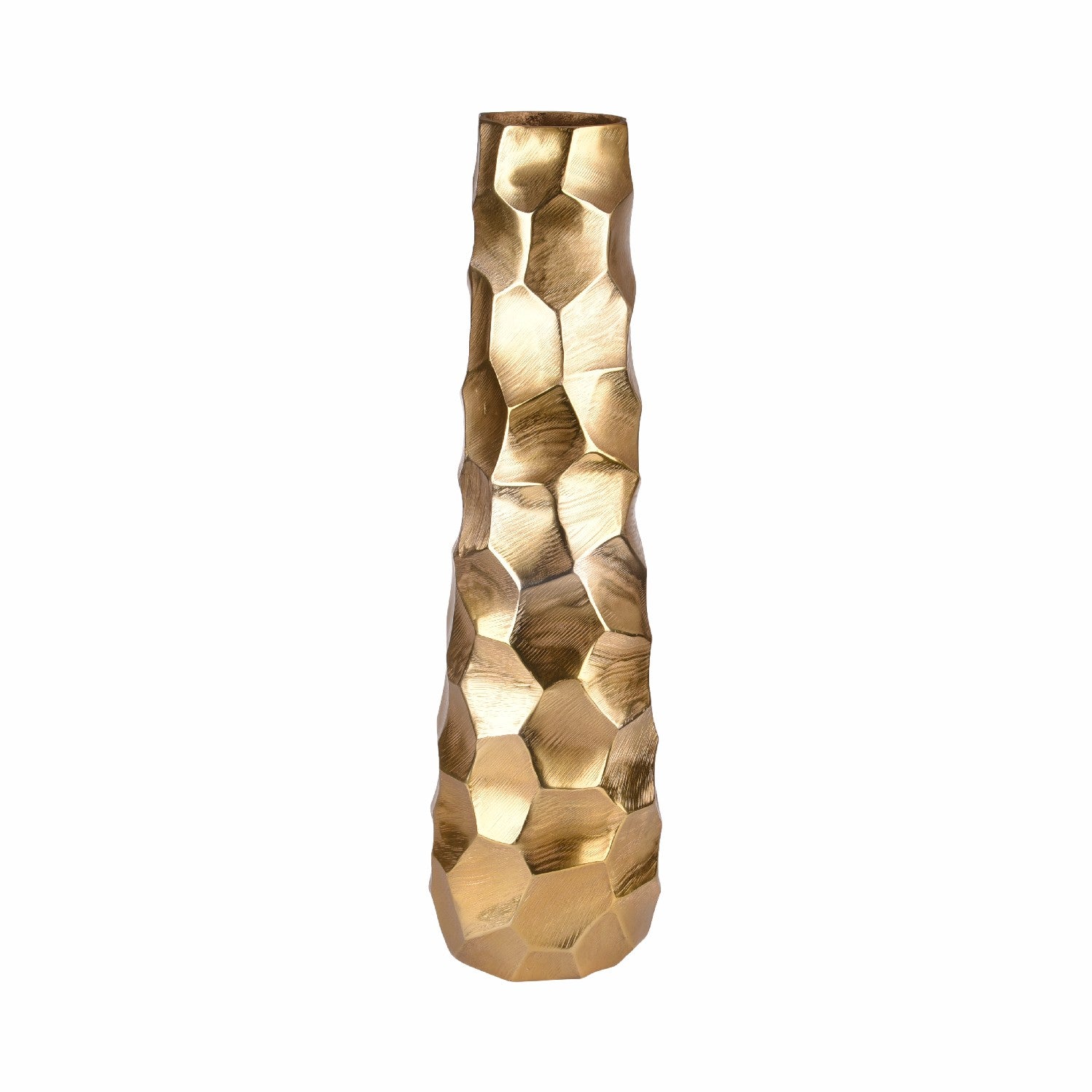 Hammered Flower Vase - L